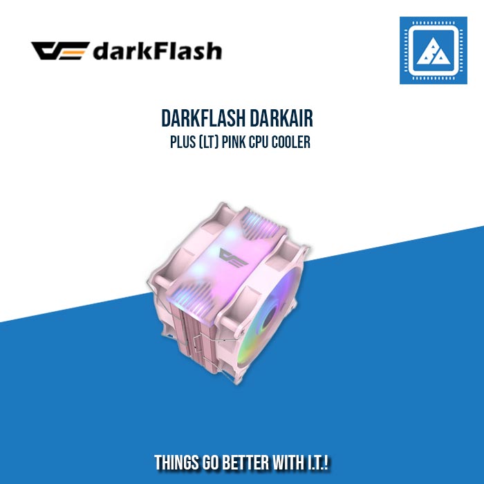 DARKFLASH DARKAIR (LT) ARGB CPU COOLER (PINK) DARKFLASH DARKAIR (LT) ARGB CPU COOLER (PINK)